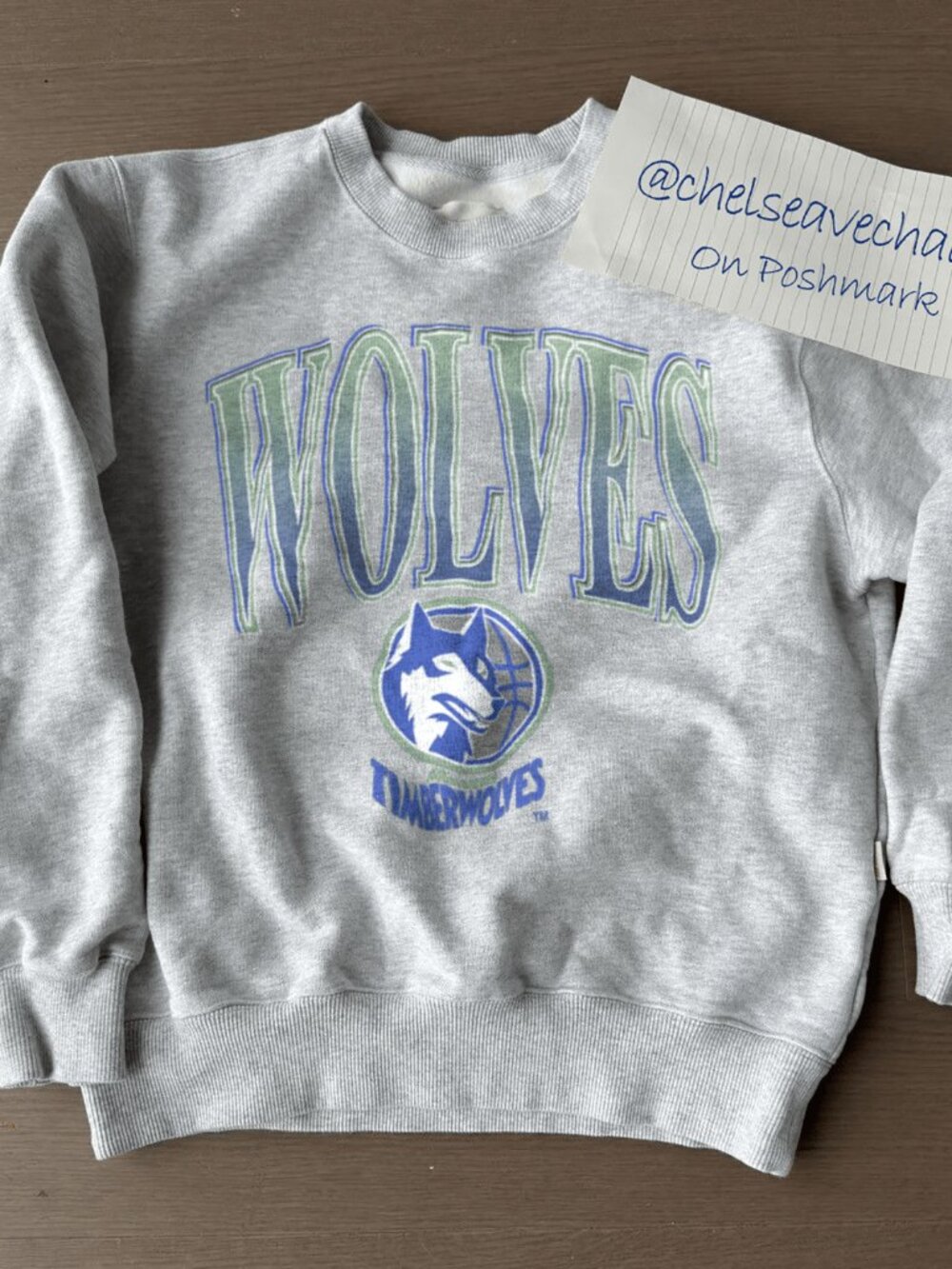 Vintage Minnesota Timberwolves Basketball Crewneck Sweatshirt, Retro NBA Shirt
